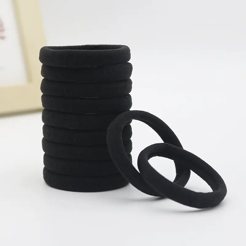 Black High Elastic Hair Band for Girls & Women — feature 15