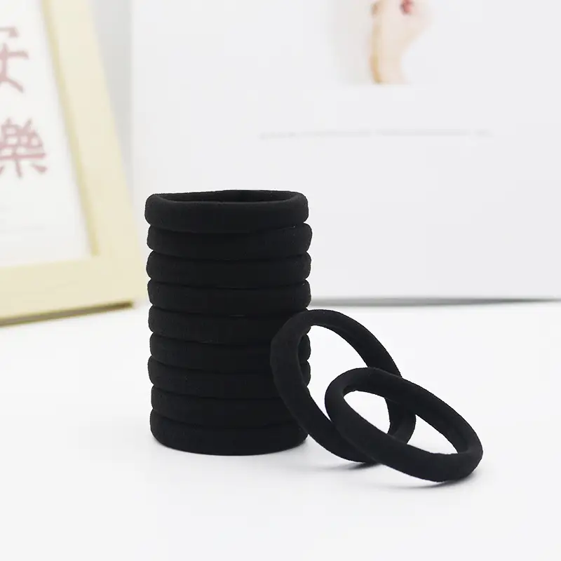 Black High Elastic Hair Band for Girls & Women — feature 16