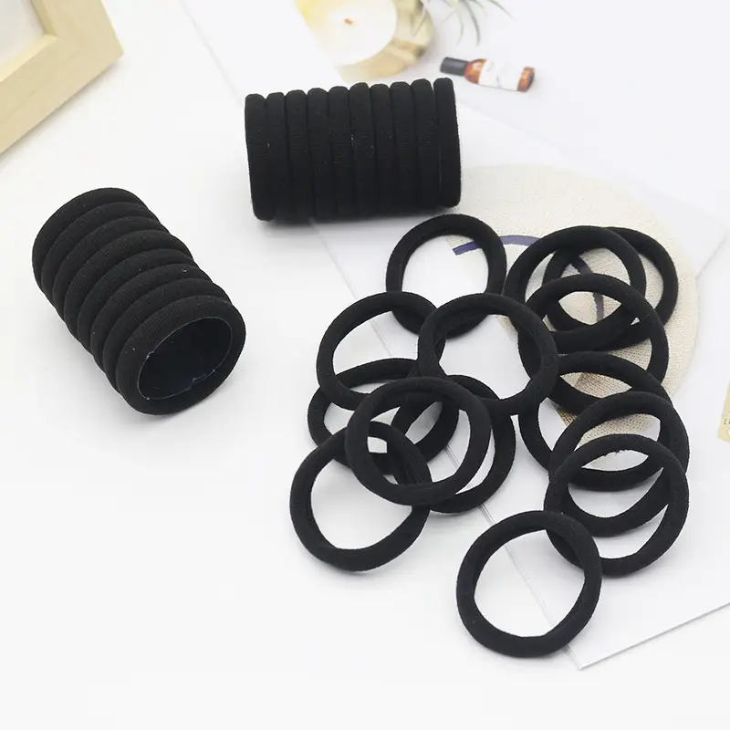 Black High Elastic Hair Band for Girls & Women — feature 17