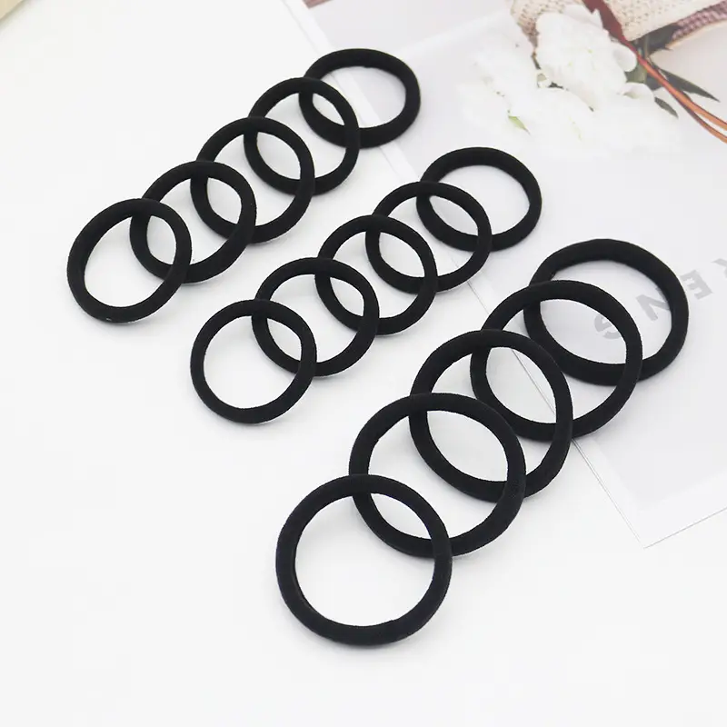 Black High Elastic Hair Band for Girls & Women — feature 18