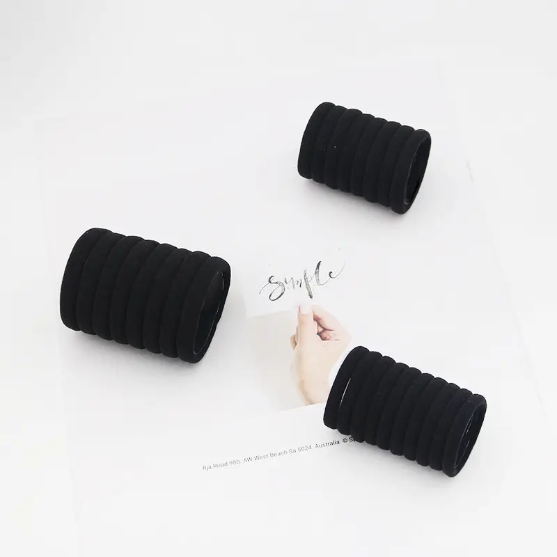 Black High Elastic Hair Band for Girls & Women — feature 21