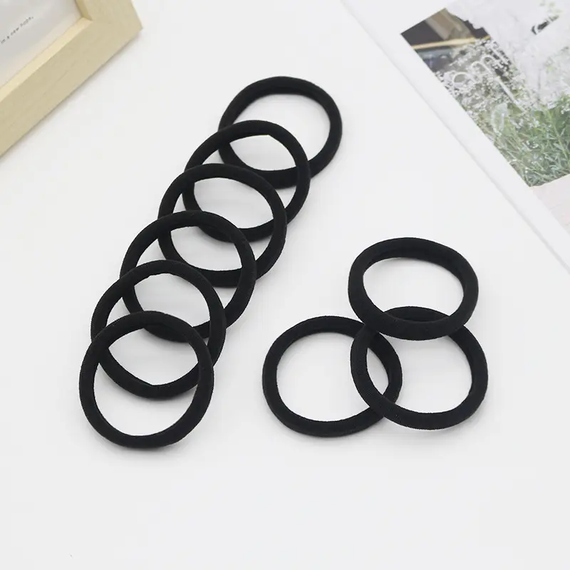 Black High Elastic Hair Band for Girls & Women — feature 22