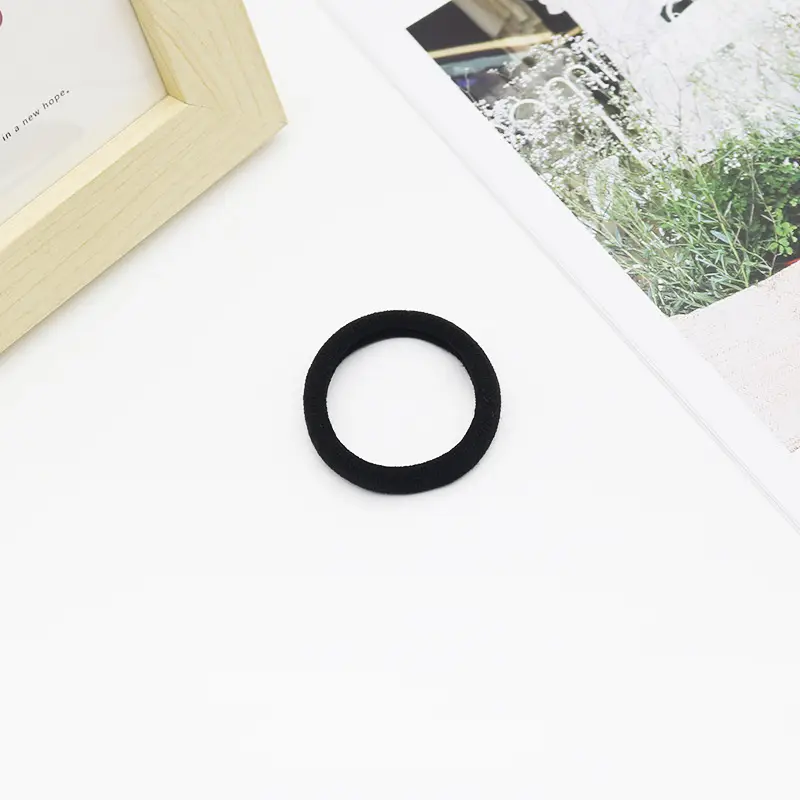 Black High Elastic Hair Band for Girls & Women — feature 24