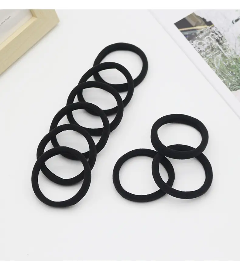 Black High Elastic Hair Band for Girls & Women — feature 9