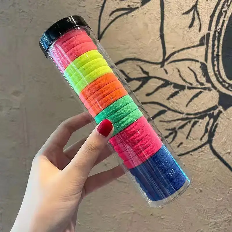 Black High Elastic Hair Band for Girls & Women