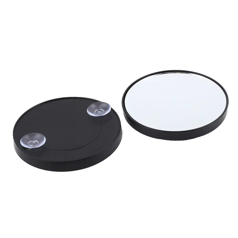Double Suction Cup Makeup Tool Black White 5x10x10cm