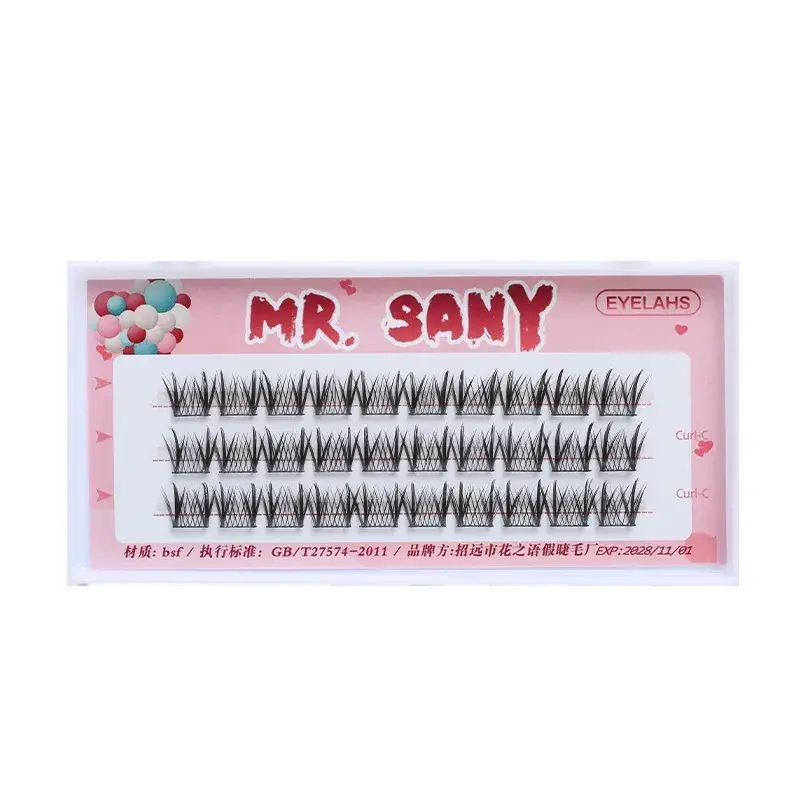 False Eyelashes Feather Fan Bionic Natural Hot Melt Lazy Trilogy - Image 10
