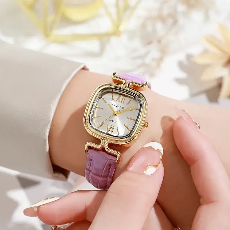 Elegant Women's Watch with Thin Strap & Small Dial