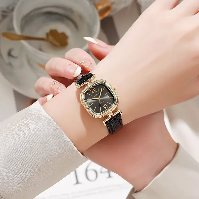 Elegant Women's Watch with Thin Strap & Small Dial
