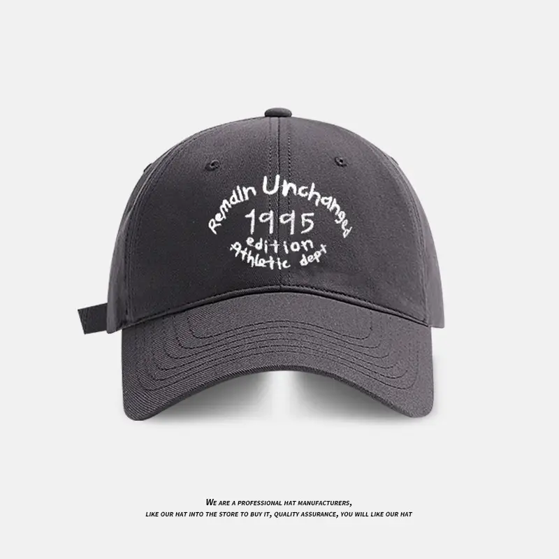 Pink Maroon Letter Embroidered Baseball Cap for Couples