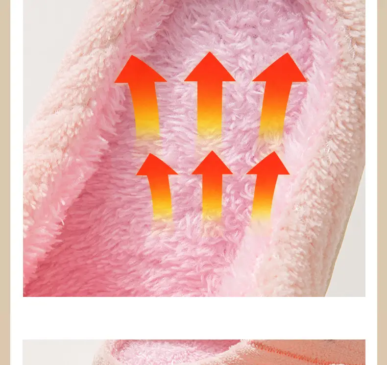 Cotton slippers women's autumn and winter couple home slippers indoor confinement shoes warm cotton shoes non-slip cotton slippers men's winter — feature 8