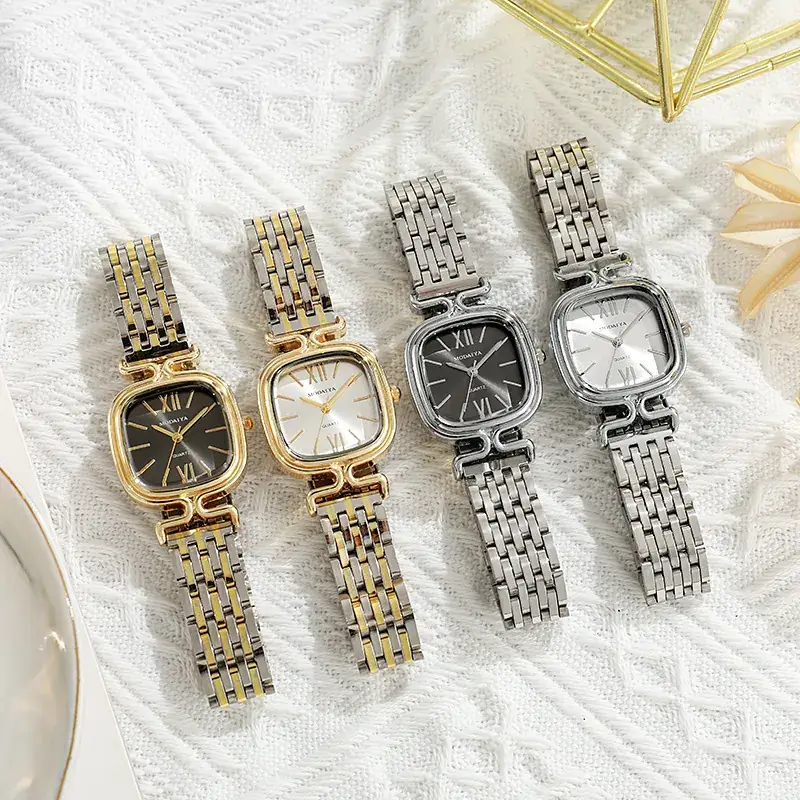 Women's Elegant Steel Belt Watch Small Dial