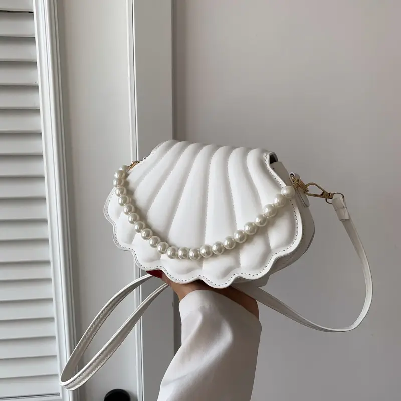 Red Envelope Pearl Crossbody Bag for Women