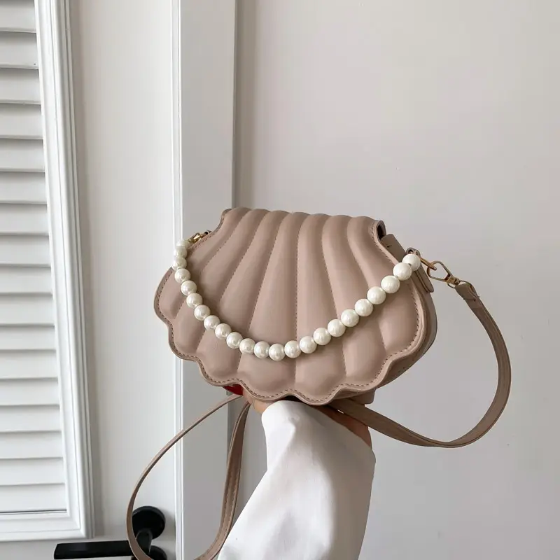 Red Envelope Pearl Crossbody Bag for Women