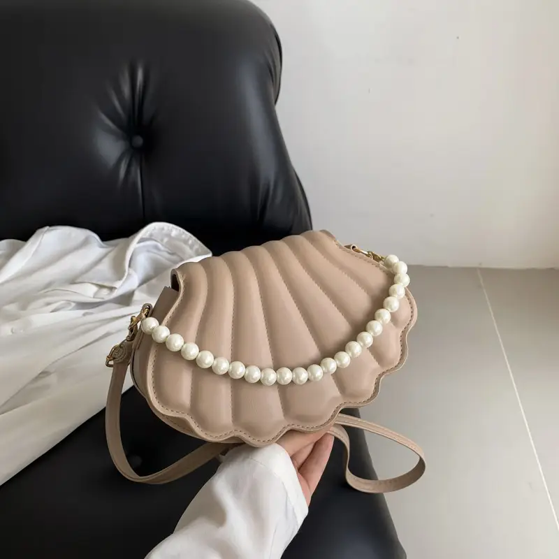 Red Envelope Pearl Crossbody Bag for Women