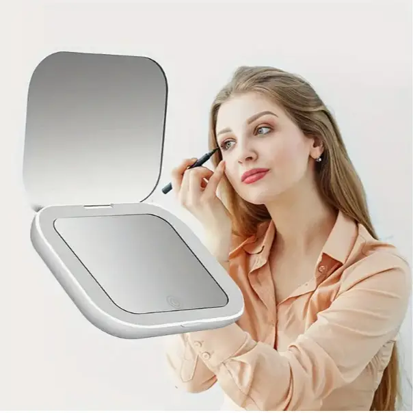 Portable LED Makeup Mirror for Women