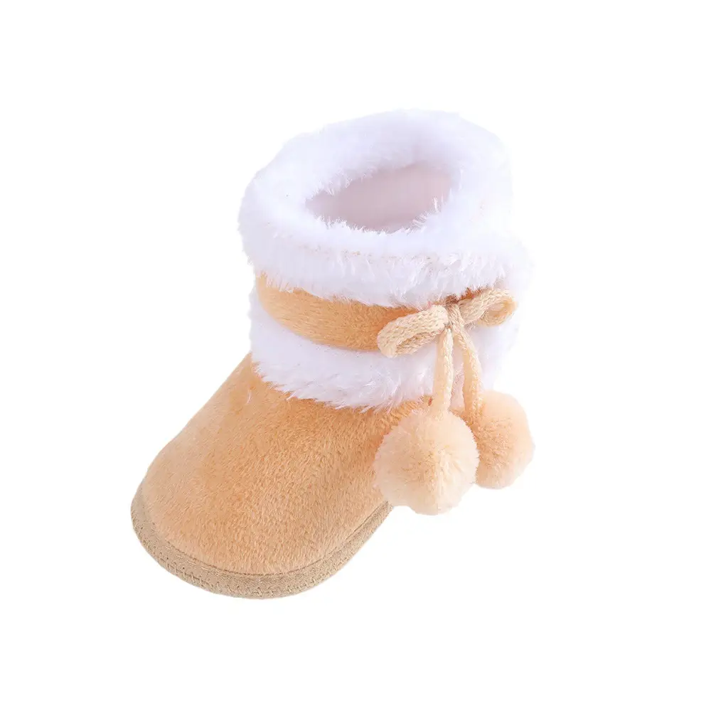 Newborn Fleece Lined Baby Boots 0-1Yr Soft Winter