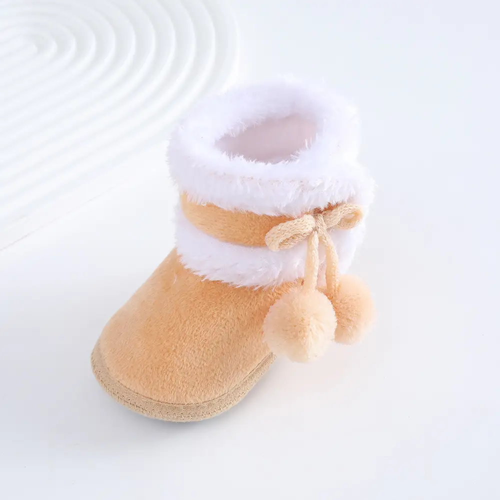 Newborn Fleece Lined Baby Boots 0-1Yr Soft Winter — feature 11