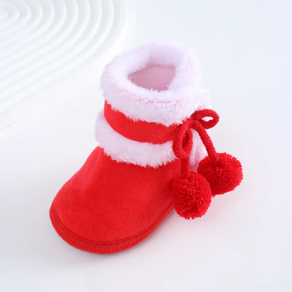 Newborn Fleece Lined Baby Boots 0-1Yr Soft Winter — feature 14