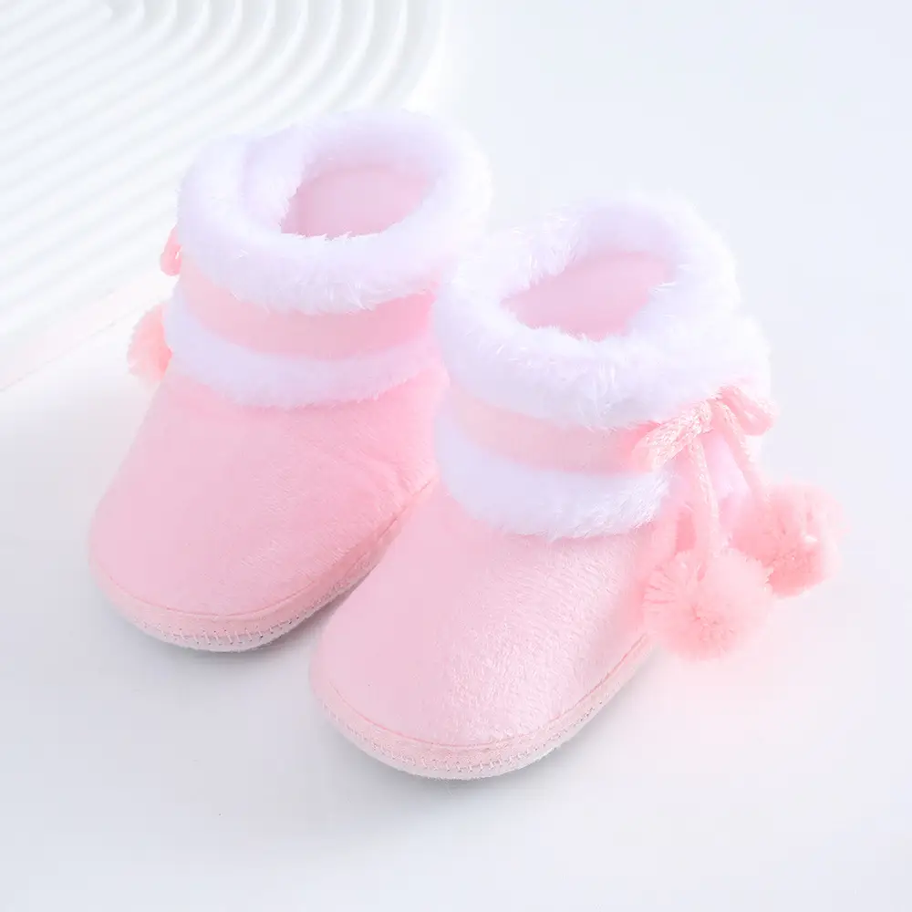 Newborn Fleece Lined Baby Boots 0-1Yr Soft Winter — feature 7