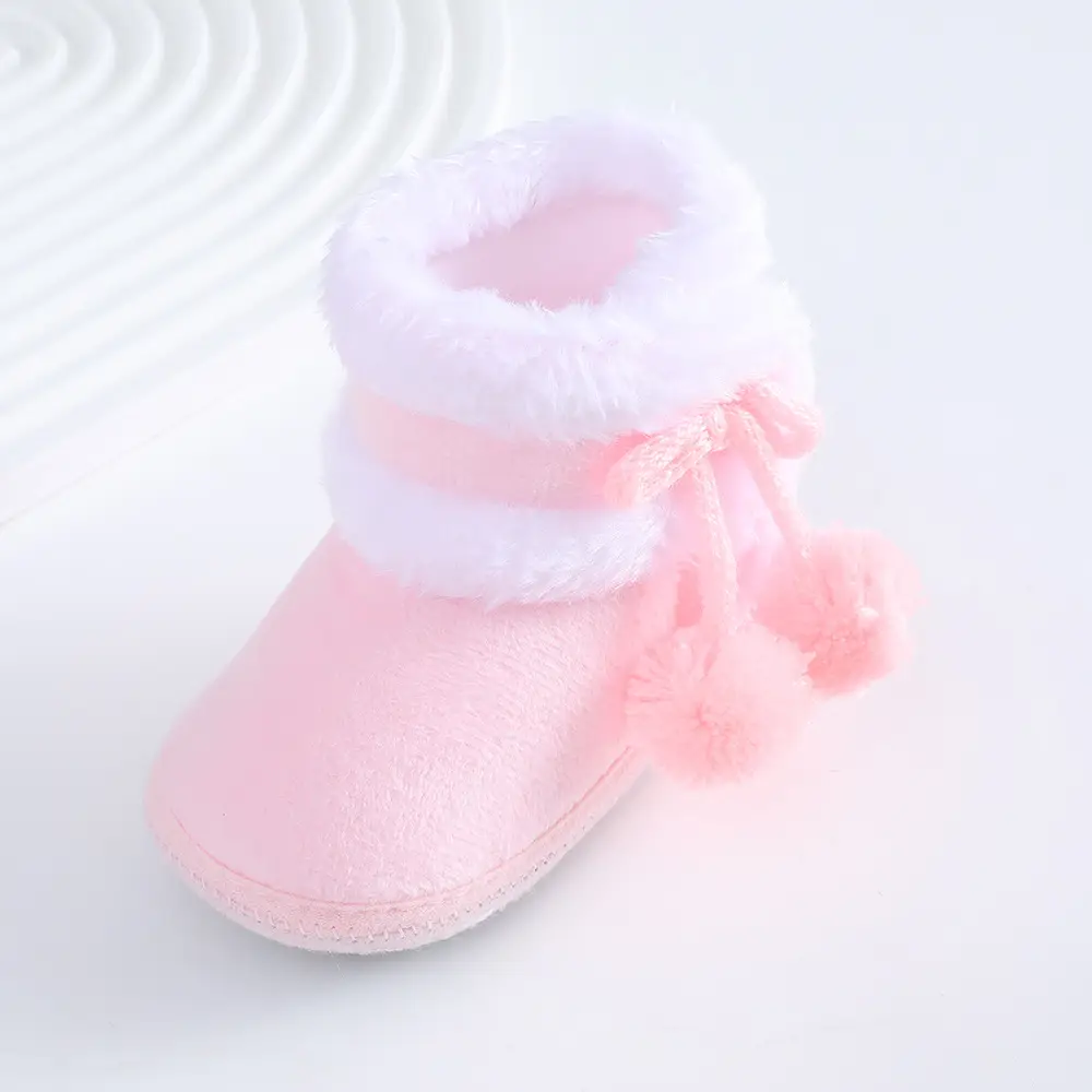 Newborn Fleece Lined Baby Boots 0-1Yr Soft Winter — feature 8