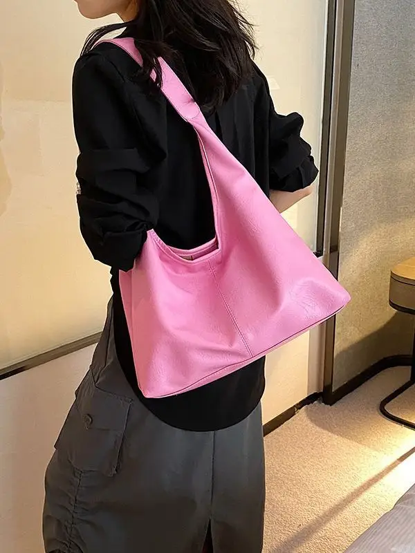 Black Leather Shoulder Bag for Women 2023 - Image 8