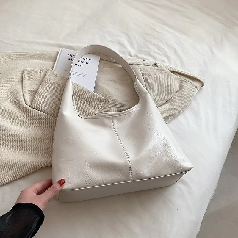 Black Leather Shoulder Bag for Women 2023 - Image 4