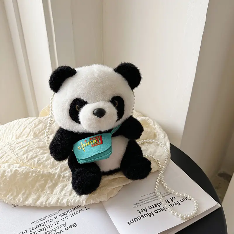 Chinese Panda Plush Backpack for Kids - Image 5