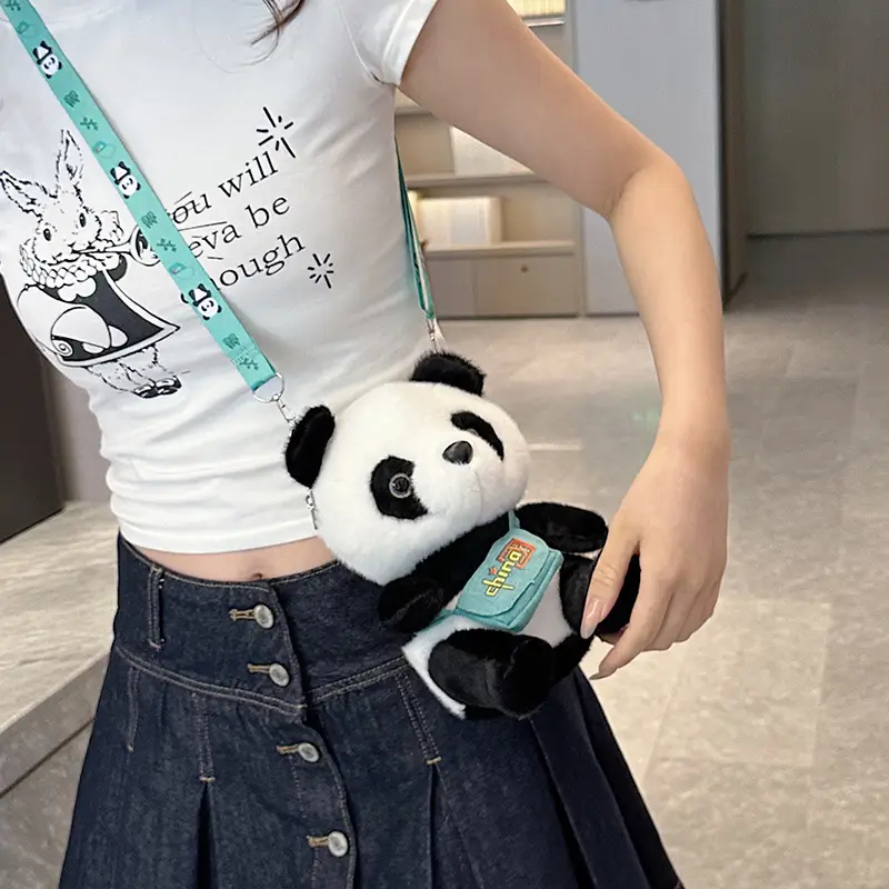 Chinese Panda Plush Backpack for Kids - Image 6