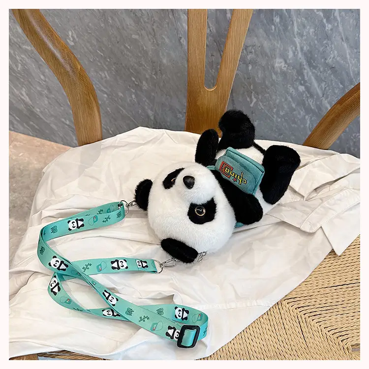 Chinese Panda Plush Backpack for Kids — feature 17