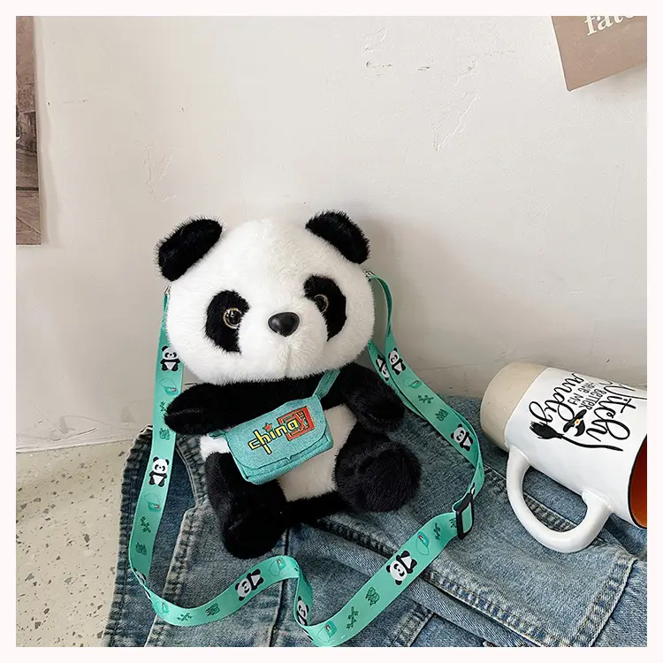 Chinese Panda Plush Backpack for Kids — feature 26