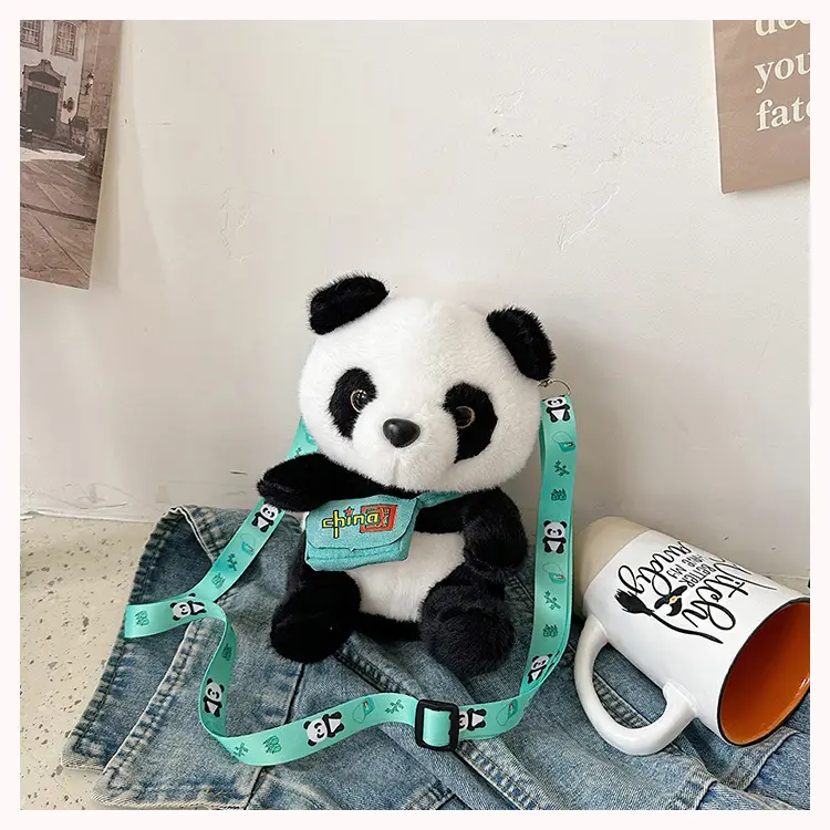 Chinese Panda Plush Backpack for Kids — feature 27