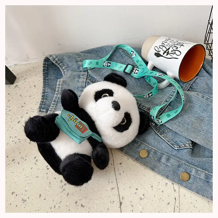 Chinese Panda Plush Backpack for Kids — feature 28
