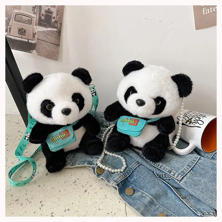 Chinese Panda Plush Backpack for Kids — feature 31