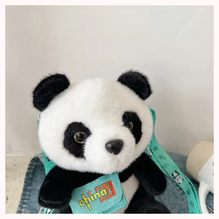 Chinese Panda Plush Backpack for Kids — feature 32