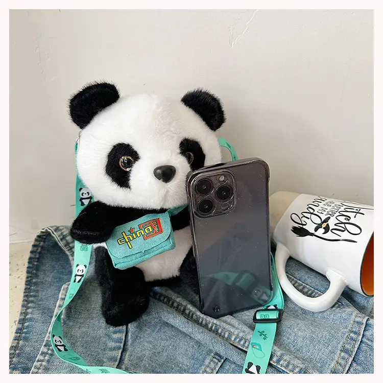 Chinese Panda Plush Backpack for Kids — feature 34