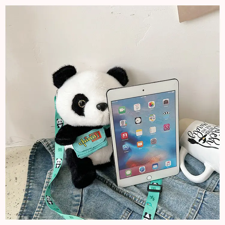 Chinese Panda Plush Backpack for Kids — feature 35