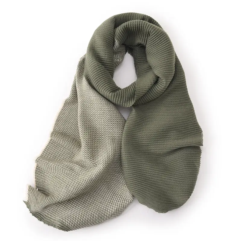 2025 New Double-sided Crumple Scarf Women's Winter High-end - Image 5