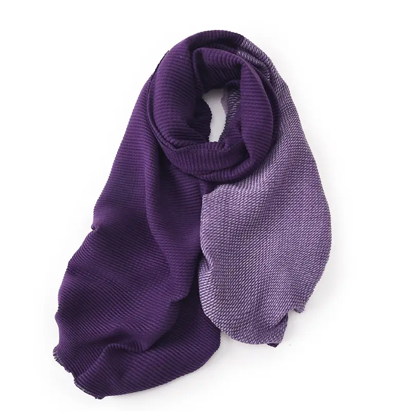 2025 New Double-sided Crumple Scarf Women's Winter High-end - Image 8