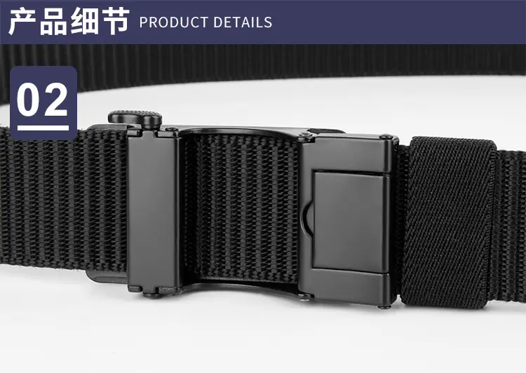 Men's Black Scratch-Resistant Leather Belt β feature 10