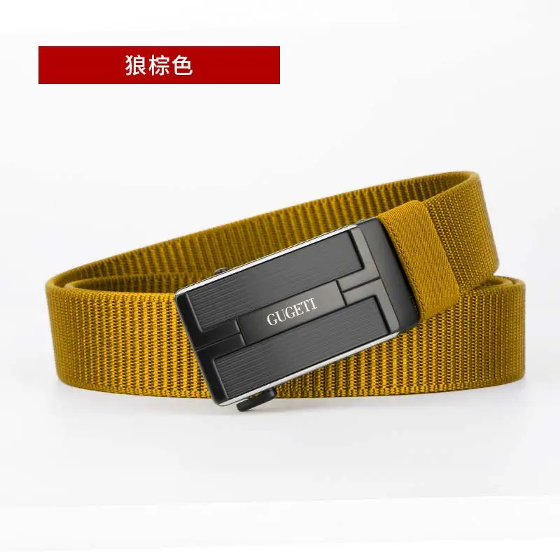Men's Black Scratch-Resistant Leather Belt - Image 5