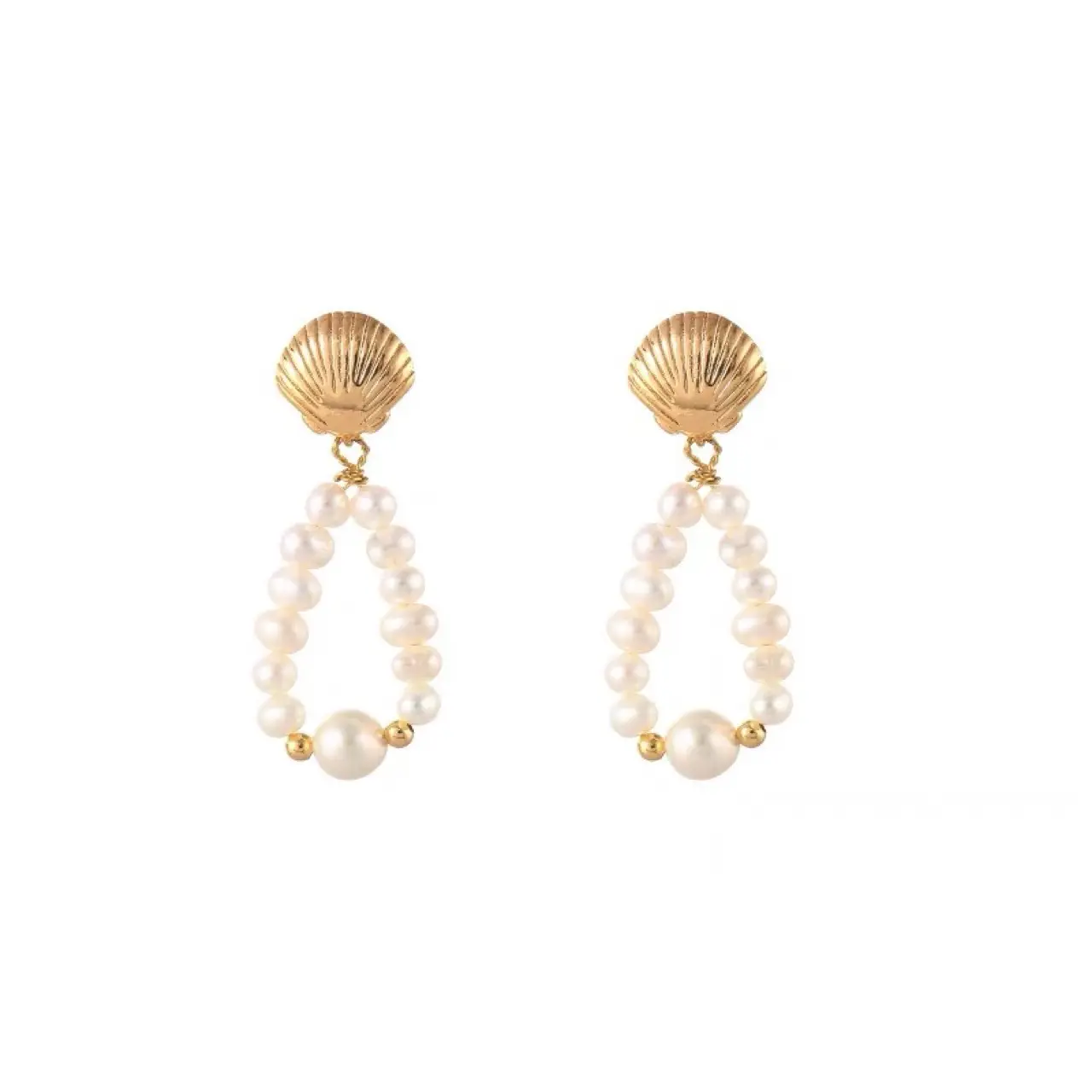 Elegant Pearl Shell Earrings for Women — feature 5