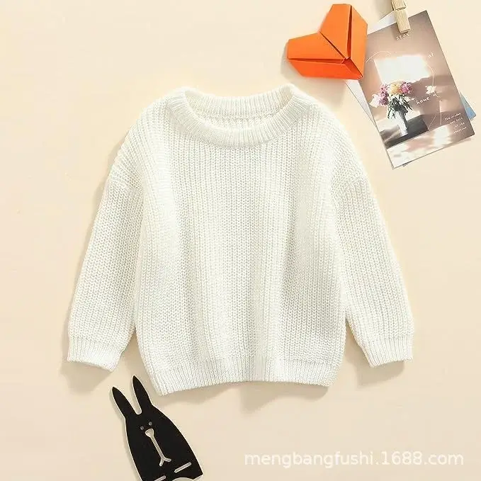 9 Colors Free Shipping Kids Sweater Set Cotton Long Sleeve — feature 32