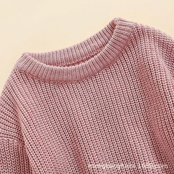 9 Colors Free Shipping Kids Sweater Set Cotton Long Sleeve — feature 41