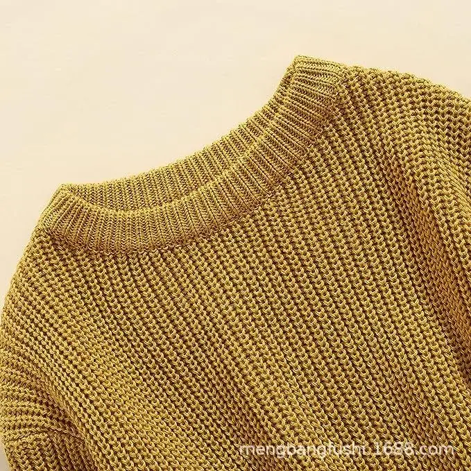 9 Colors Free Shipping Kids Sweater Set Cotton Long Sleeve — feature 43