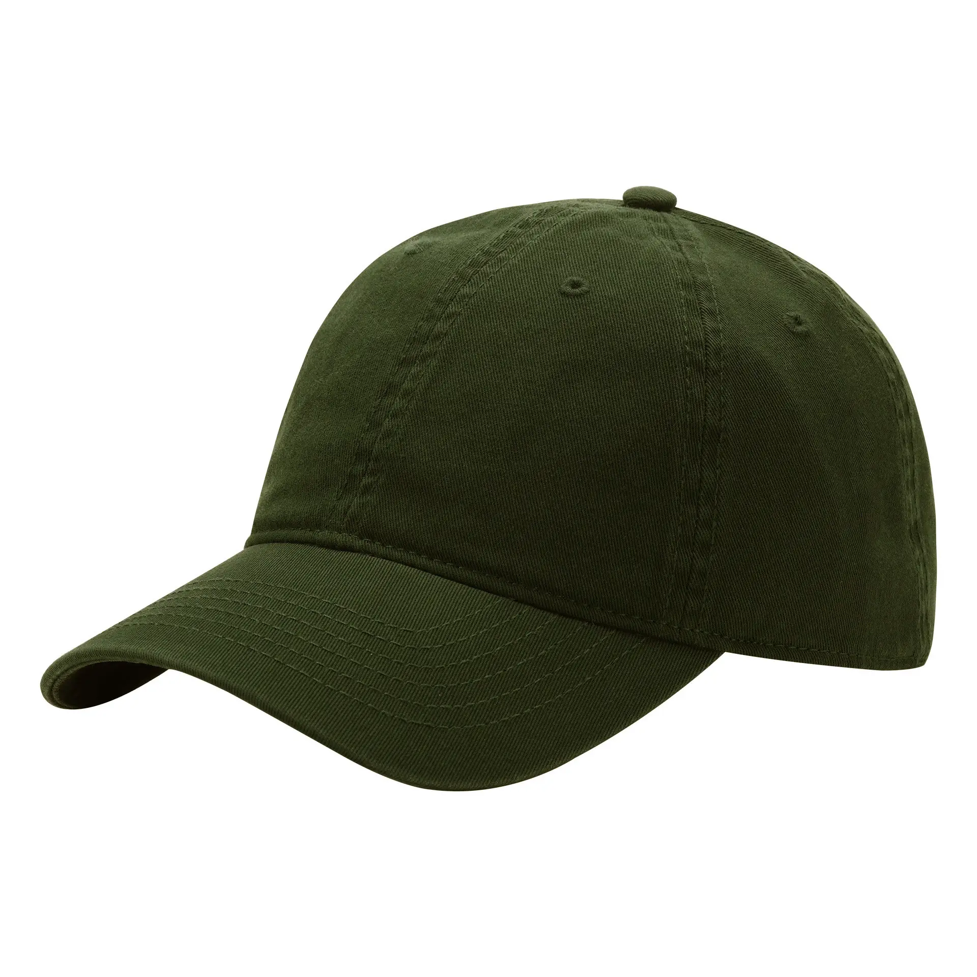 Blue Pure Cotton Logo Cap for Men Women - Image 6