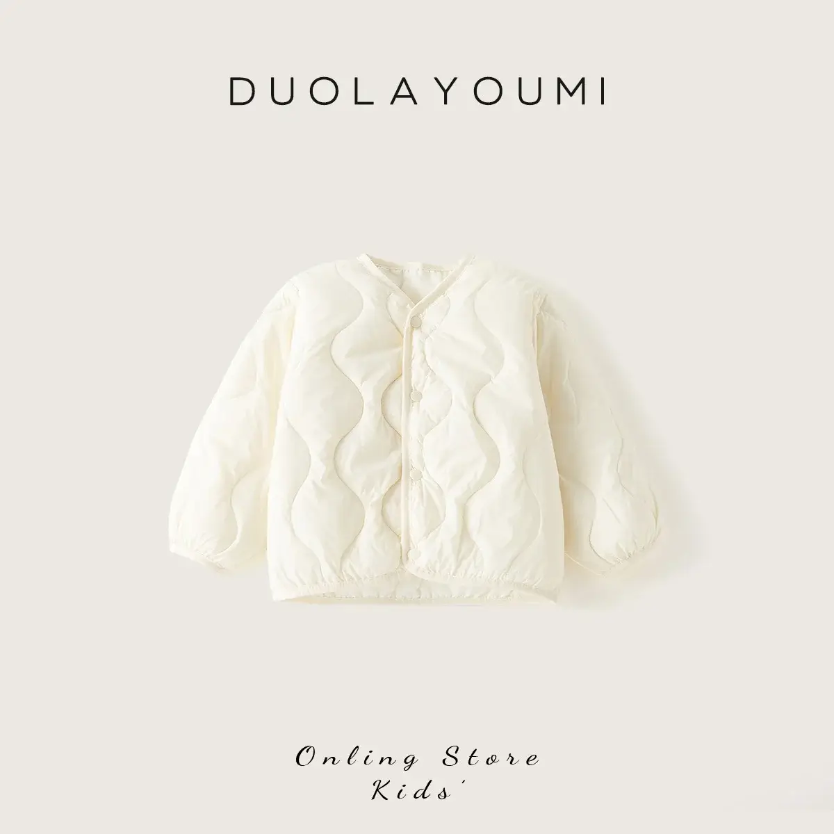 Children's Down Silk Lining Jacket Pink Yellow White Medium — feature 8