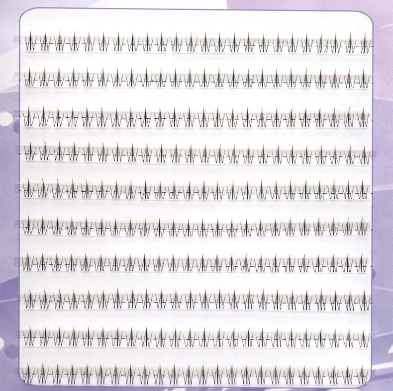 False Eyelashes for Women Lazy Segmented Natural Plain — feature 5