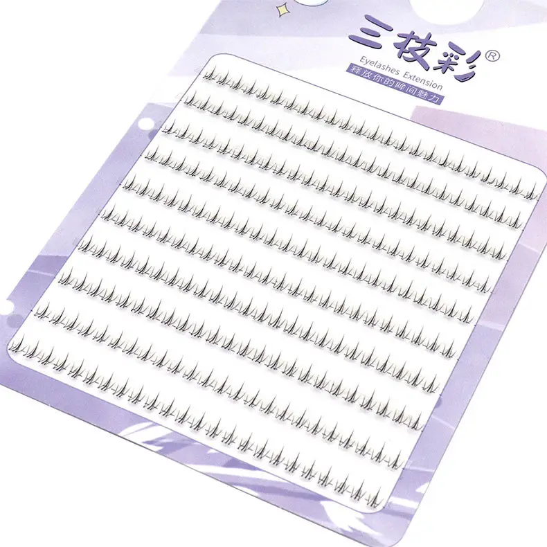 False Eyelashes for Women Lazy Segmented Natural Plain — feature 8