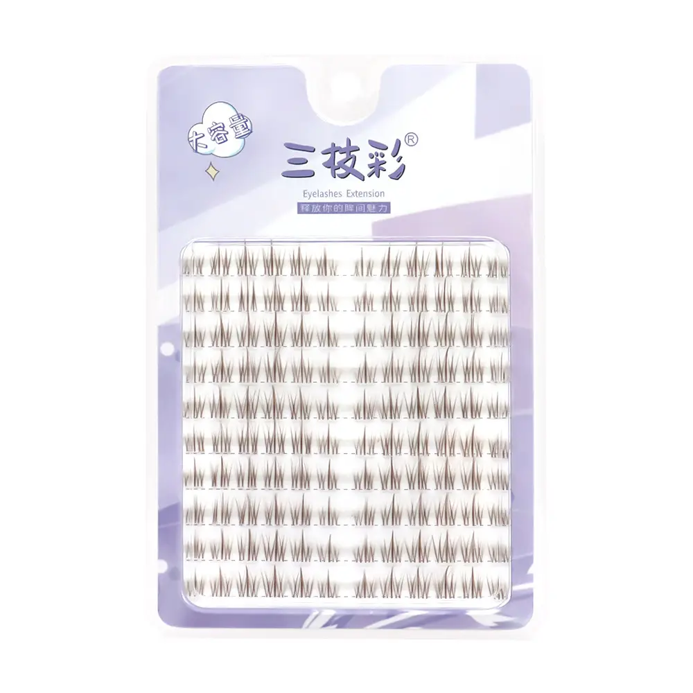 False Eyelashes for Women Lazy Segmented Natural Plain - Image 7